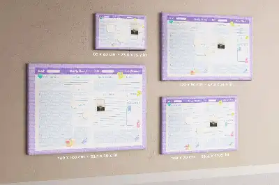 Kurk prikbord Roze jaarplanner