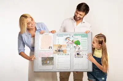Memobord van kurk Kleurrijke notities
