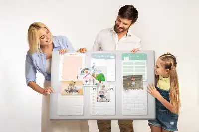 Memobord van kurk Kleurrijke notities