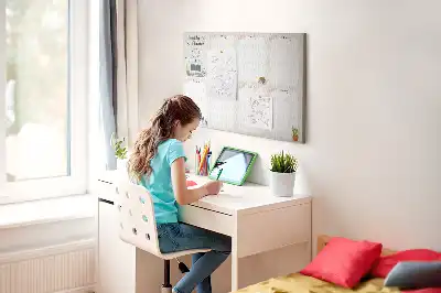 Kurk prikbord Wekelijkse wandkalender
