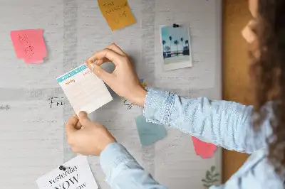 Kurk prikbord Gezellige weekplanner