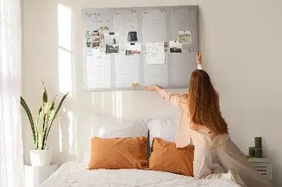 Kurk prikbord Gezellige weekplanner