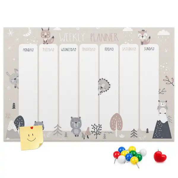 Kurk prikbord Dierenplanner