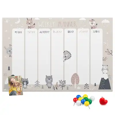 Kurk prikbord Dierenplanner