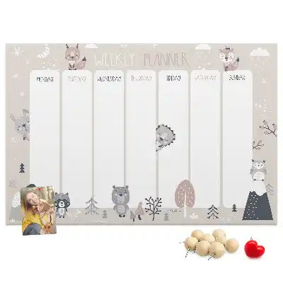 Kurk prikbord Dierenplanner