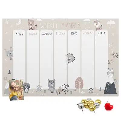 Kurk prikbord Dierenplanner
