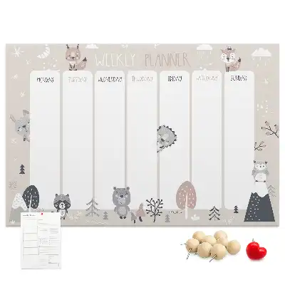 Kurk prikbord Dierenplanner