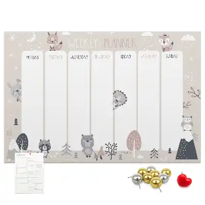 Kurk prikbord Dierenplanner