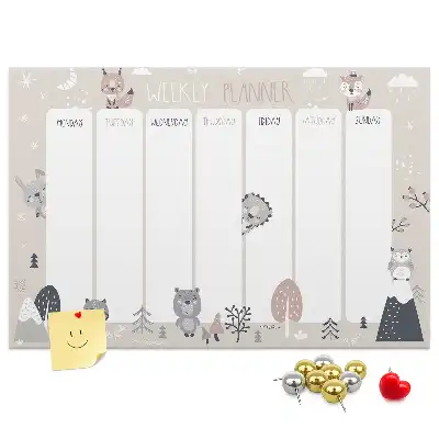 Kurk prikbord Dierenplanner