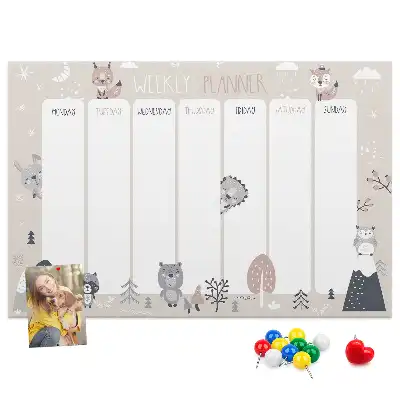 Kurk prikbord Dierenplanner