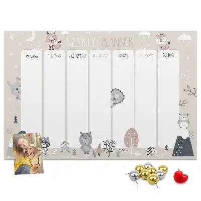 Kurk prikbord Dierenplanner