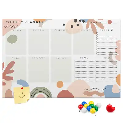 Kurk prikbord Wekelijkse organizer huis
