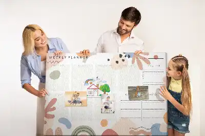Kurk prikbord Wekelijkse organizer huis