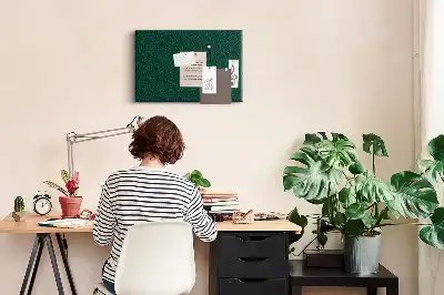 Kurk prikbord Bladerenpatroon