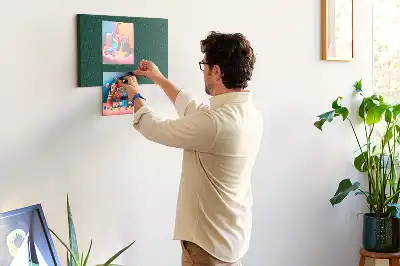 Kurk prikbord Bladerenpatroon