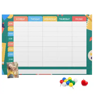 Kurk prikbord Organizer voor schoolactiviteiten