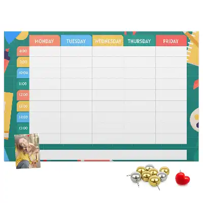 Kurk prikbord Organizer voor schoolactiviteiten