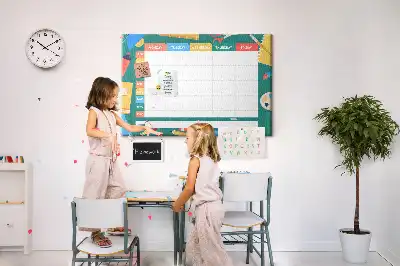 Kurk prikbord Organizer voor schoolactiviteiten