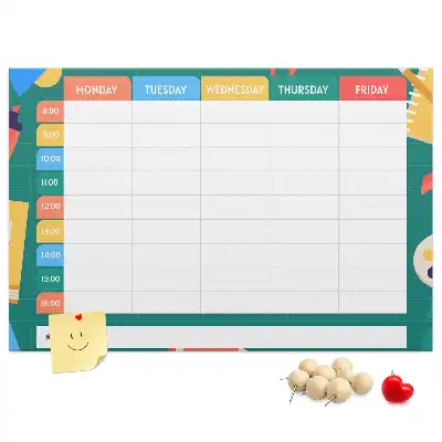 Kurk prikbord Organizer voor schoolactiviteiten