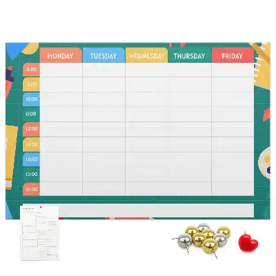 Kurk prikbord Organizer voor schoolactiviteiten