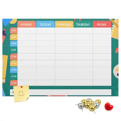 Kurk prikbord Organizer voor schoolactiviteiten