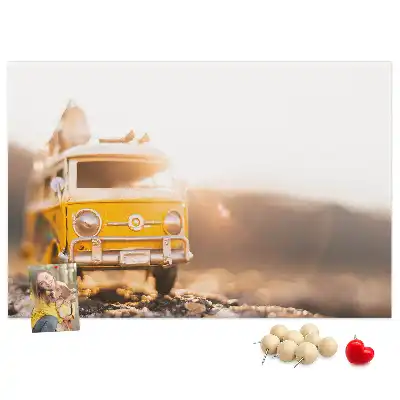 Kurk prikbord Auto vakantie