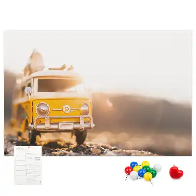Kurk prikbord Auto vakantie