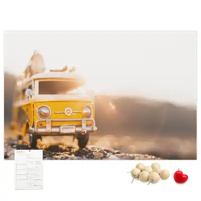 Kurk prikbord Auto vakantie