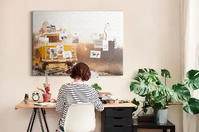 Kurk prikbord Auto vakantie