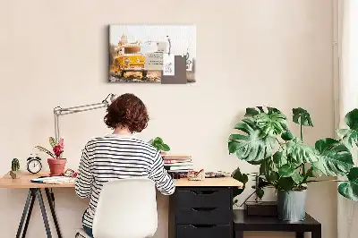Kurk prikbord Auto vakantie