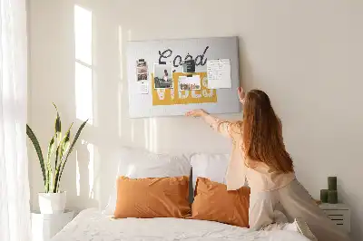 Memobord van kurk Inspirerende zin