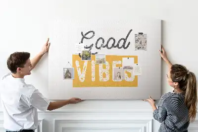 Memobord van kurk Inspirerende zin