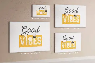 Memobord van kurk Inspirerende zin