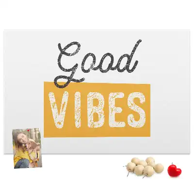 Memobord van kurk Inspirerende zin