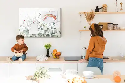 Kurk prikbord Botanische bladeren natuur