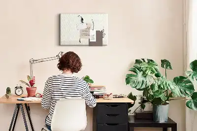 Kurk prikbord Ballerina
