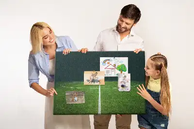 Kurk prikbord Voetbalveld