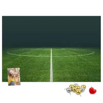 Kurk prikbord Voetbalveld