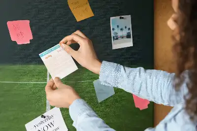 Kurk prikbord Voetbalveld