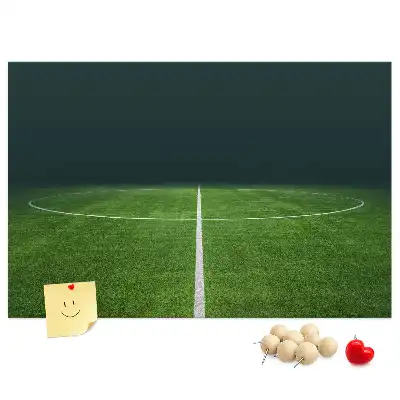 Kurk prikbord Voetbalveld