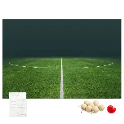Kurk prikbord Voetbalveld