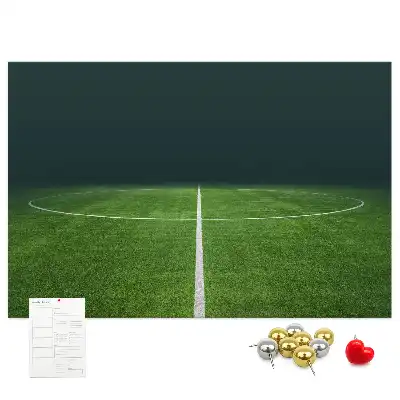 Kurk prikbord Voetbalveld