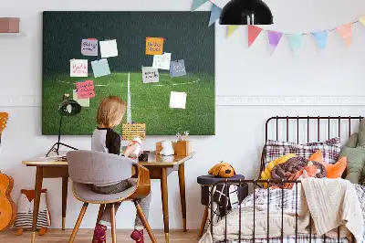 Kurk prikbord Voetbalveld