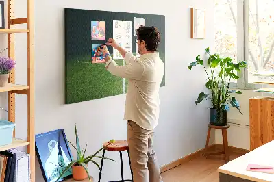 Kurk prikbord Voetbalveld