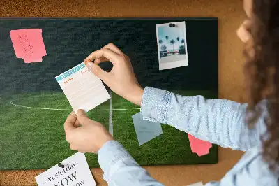 Kurk prikbord Voetbalveld