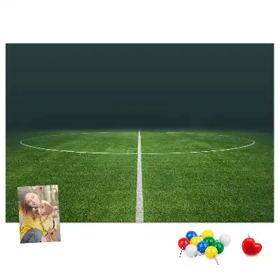 Kurk prikbord Voetbalveld