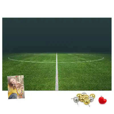 Kurk prikbord Voetbalveld