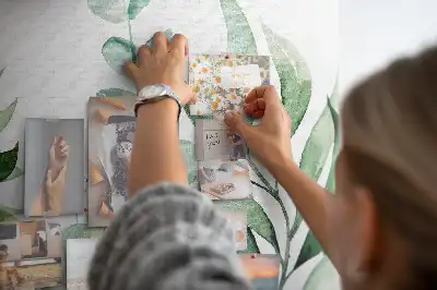 Kurk prikbord Aquarel bladeren