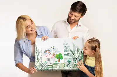 Kurk prikbord Aquarel bladeren