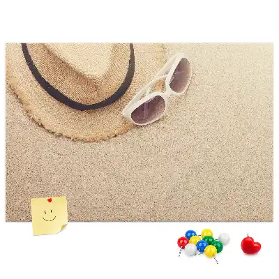 Memobord van kurk Vakantiereis